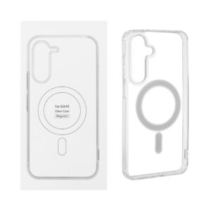 قاب شفاف Samsung Galaxy S24 FE با قابلیت شارژ MagSafe (پک دار)-کد5425