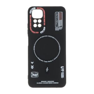 قاب Fashion Design طرح مگ سیف RT مدل Xiaomi Redmi Note 11 4G / Redmi Note 11S - مشکی-کد5380